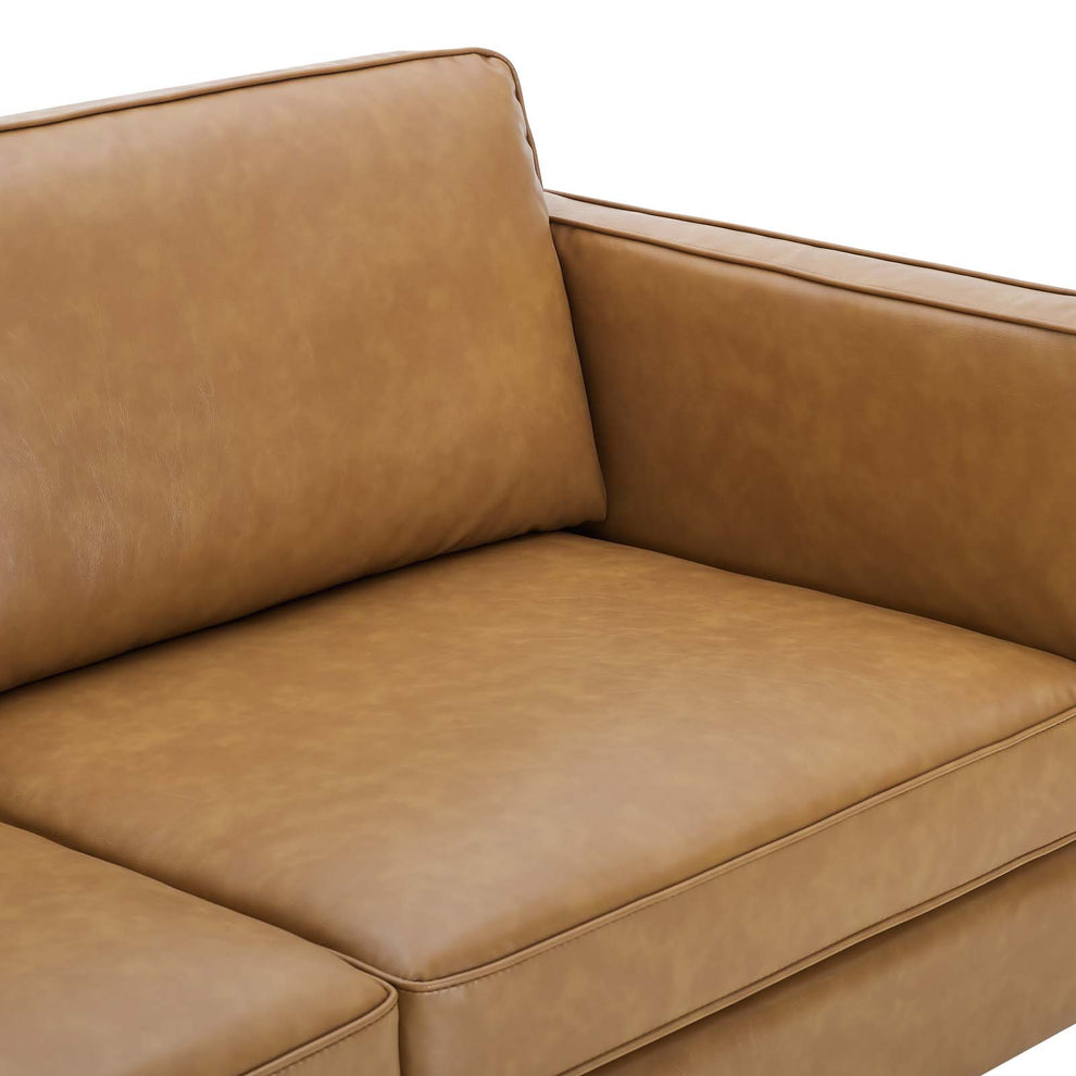 Kaiya Vegan Leather Sofa By Modway - EEI-4455 | Sofas | Modishstore - 3
