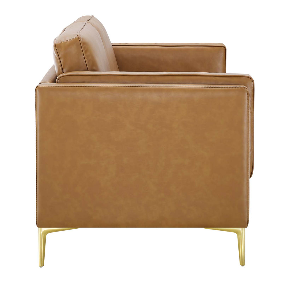 Kaiya Vegan Leather Sofa By Modway - EEI-4455 | Sofas | Modishstore - 5