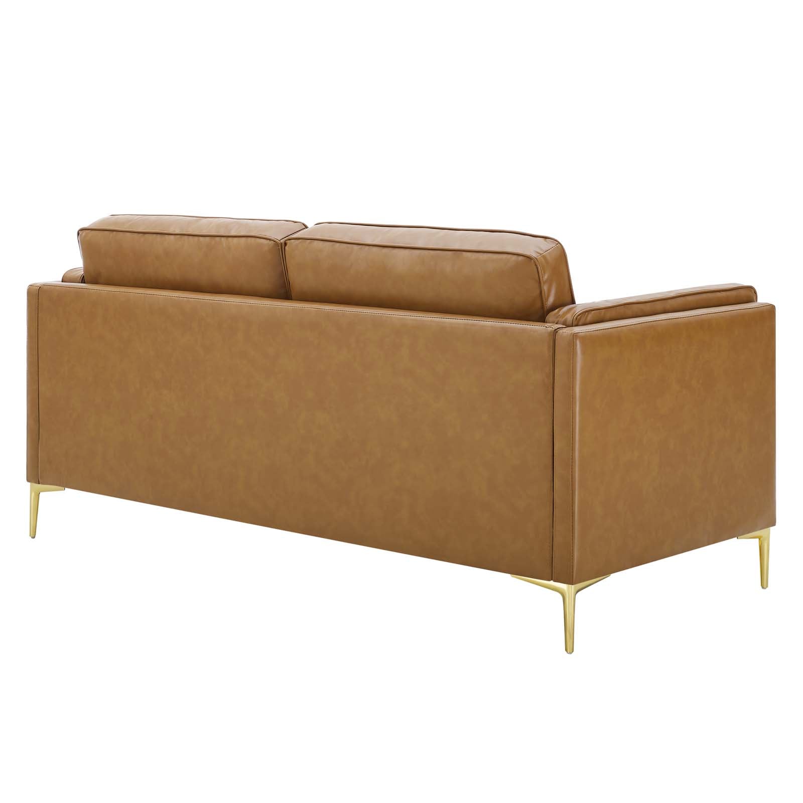 Kaiya Vegan Leather Sofa By Modway - EEI-4455 | Sofas | Modishstore - 6
