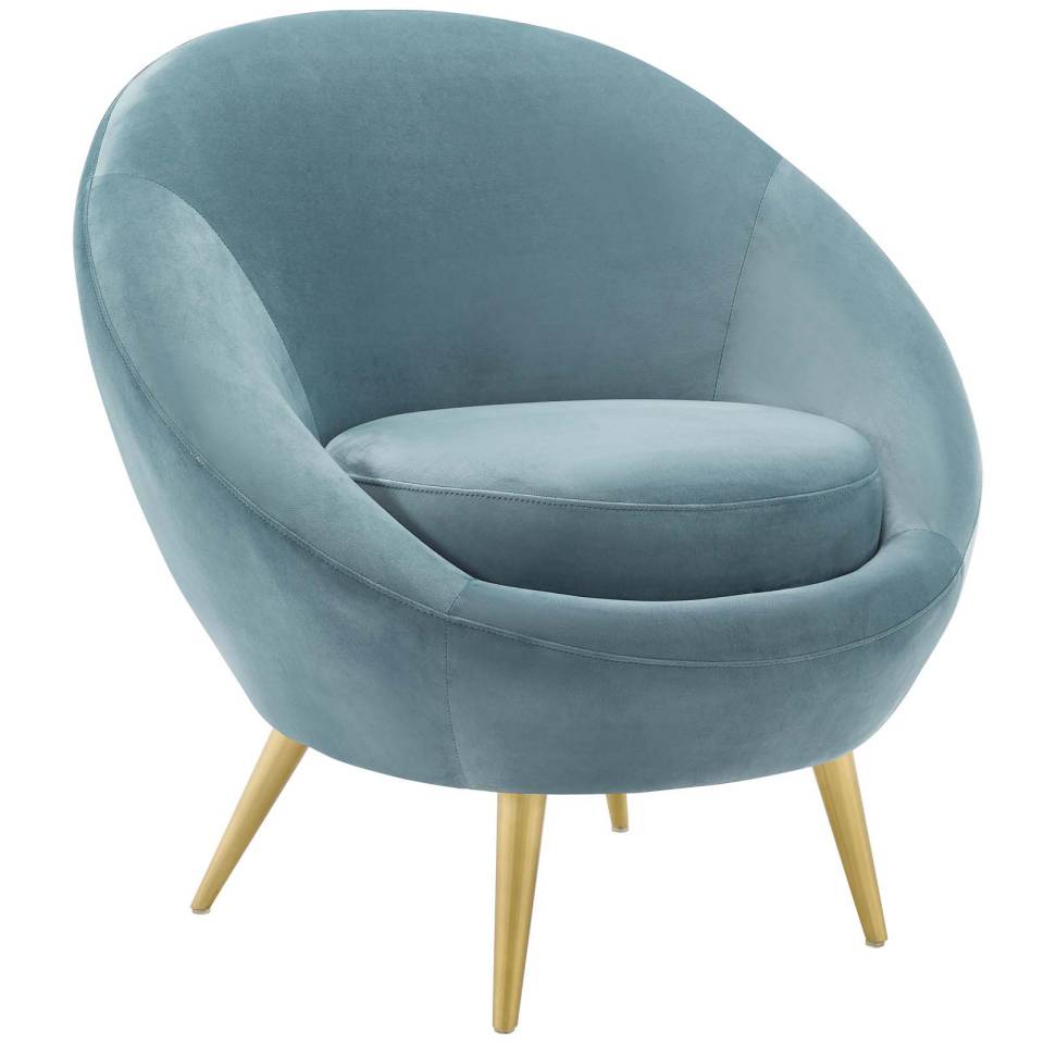 Modway Circuit Accent Chair Performance Velvet Set of 2 - EEI-4484 | Accent Chairs | Modishstore - 3