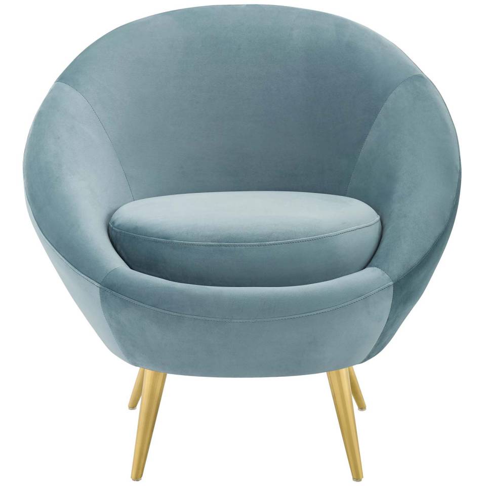 Modway Circuit Accent Chair Performance Velvet Set of 2 - EEI-4484 | Accent Chairs | Modishstore - 6