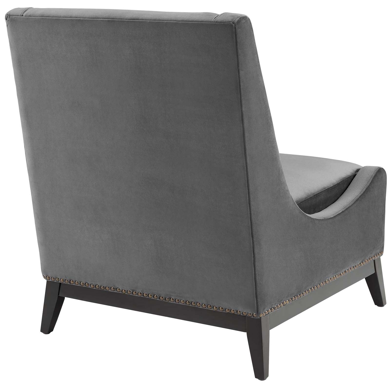 Confident Lounge Chair Upholstered Performance Velvet Set of 2 By Modway - EEI-4487 | Sofa Set | Modishstore - 5