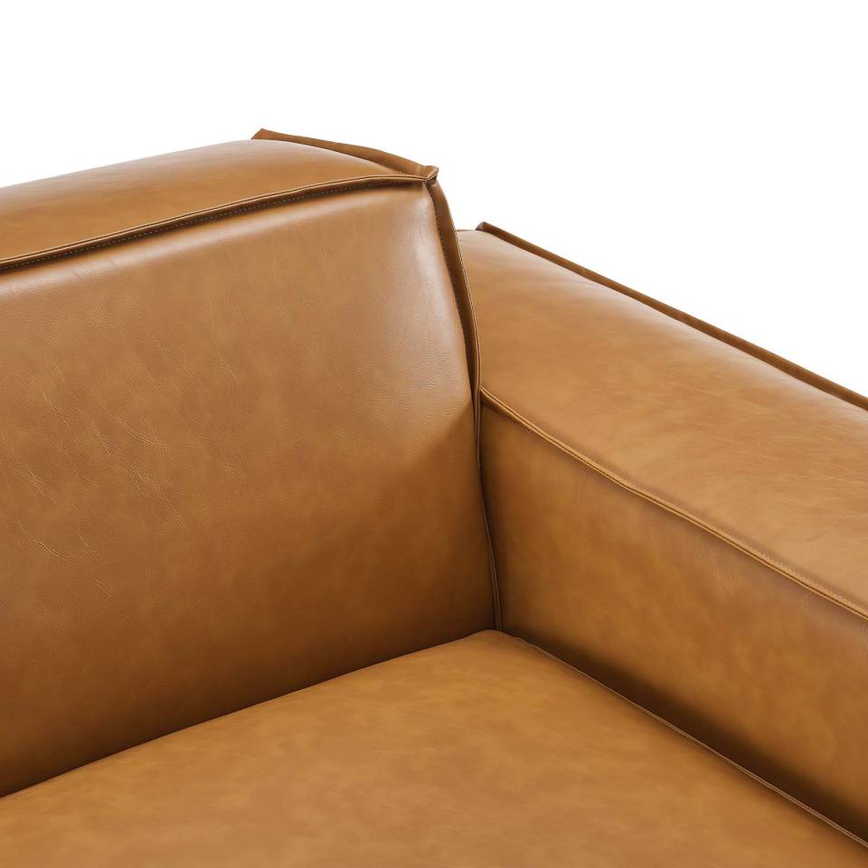 Modway Restore Right-Arm Vegan Leather Sectional Sofa Chair - EEI-4492 | Sectional | Modishstore - 2