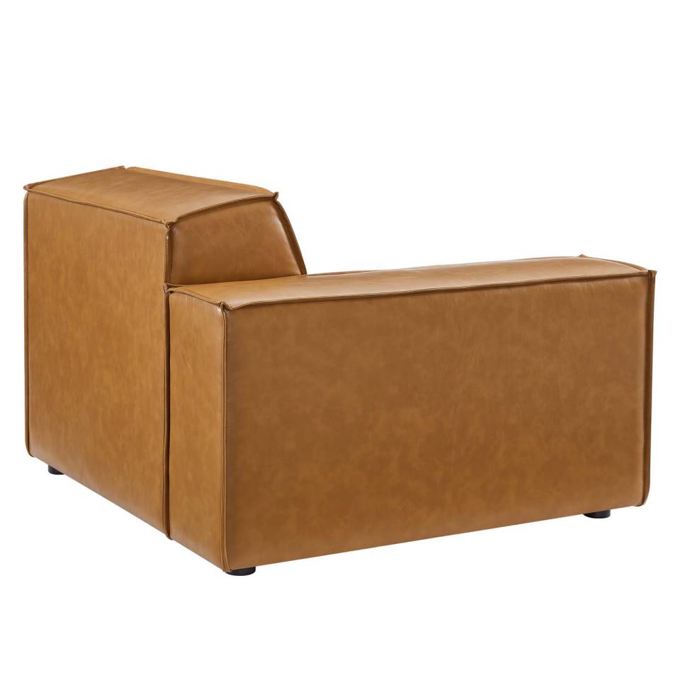 Modway Restore Left-Arm Vegan Leather Sectional Sofa Chair | Sofas | Modishstore-7