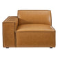 Modway Restore Left-Arm Vegan Leather Sectional Sofa Chair - EEI-4493 | Sectional | Modishstore - 8