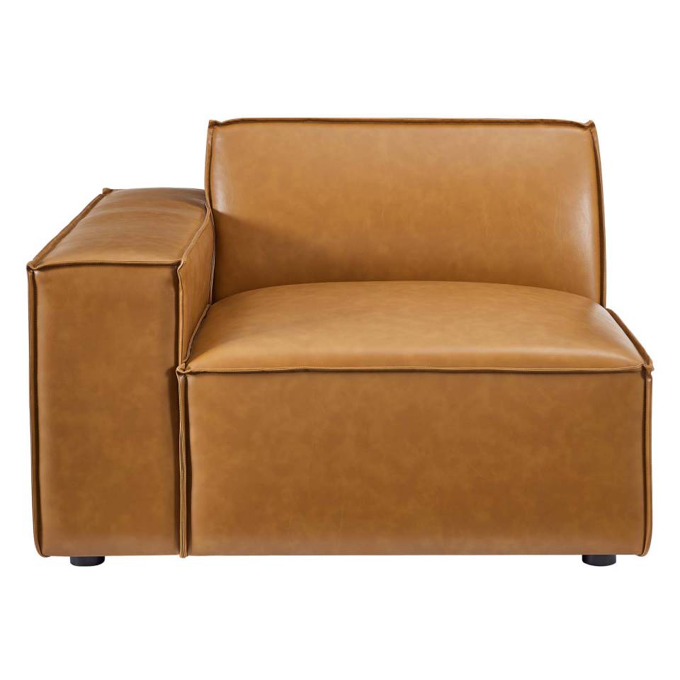 Modway Restore Left-Arm Vegan Leather Sectional Sofa Chair | Sofas | Modishstore-8