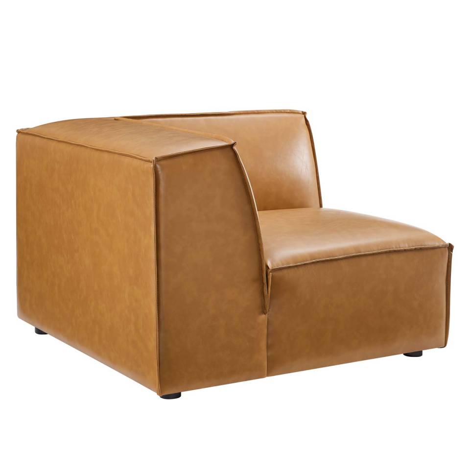 Modway Restore Vegan Leather Sectional Sofa Corner Chair - EEI-4494 | Lounge Chairs | Modishstore - 4