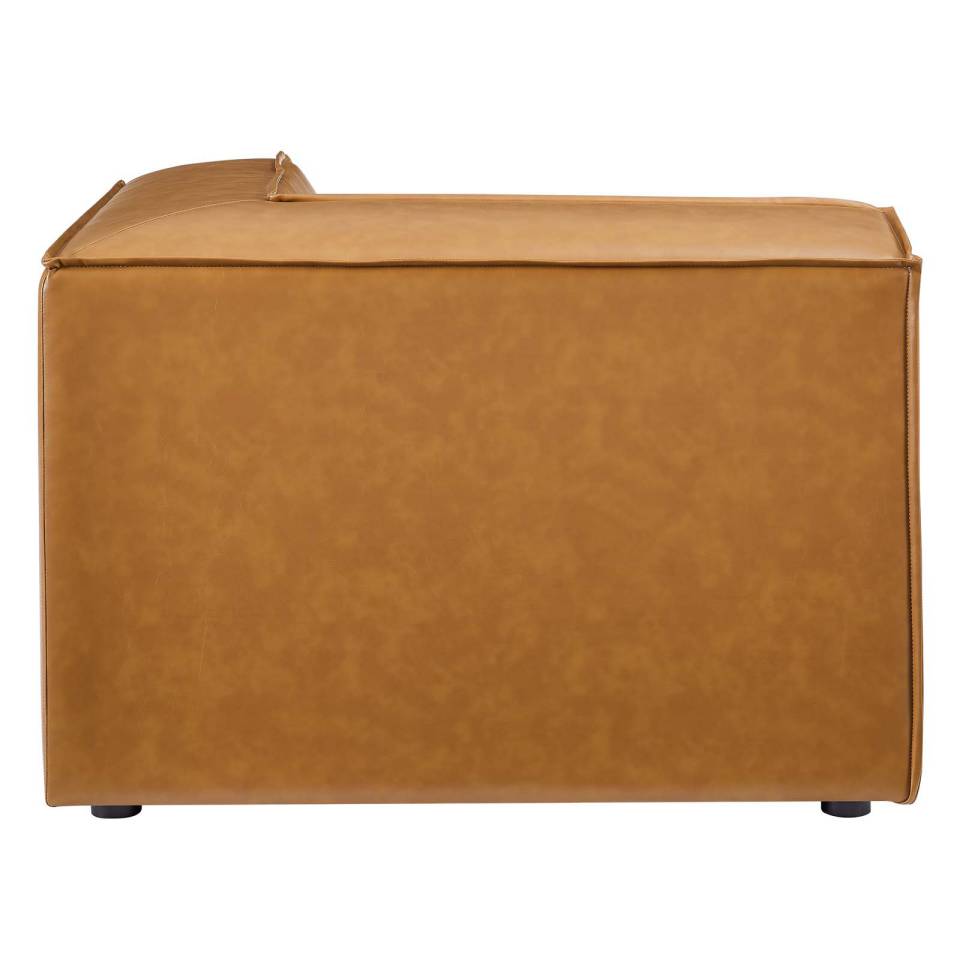 Modway Restore Vegan Leather Sectional Sofa Corner Chair - EEI-4494 | Lounge Chairs | Modishstore - 5