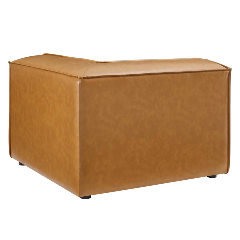 Modway Restore Vegan Leather Sectional Sofa Corner Chair - EEI-4494 | Lounge Chairs | Modishstore - 6