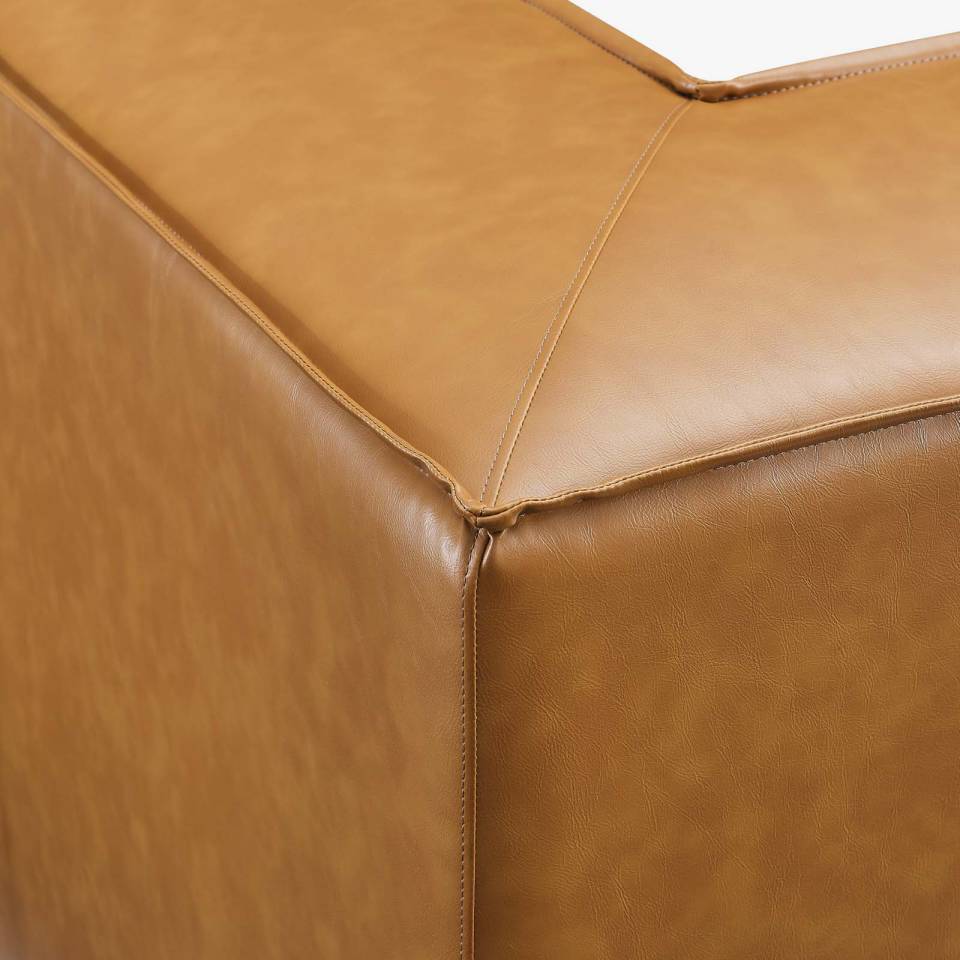 Modway Restore Vegan Leather Sectional Sofa Corner Chair - EEI-4494 | Lounge Chairs | Modishstore - 3