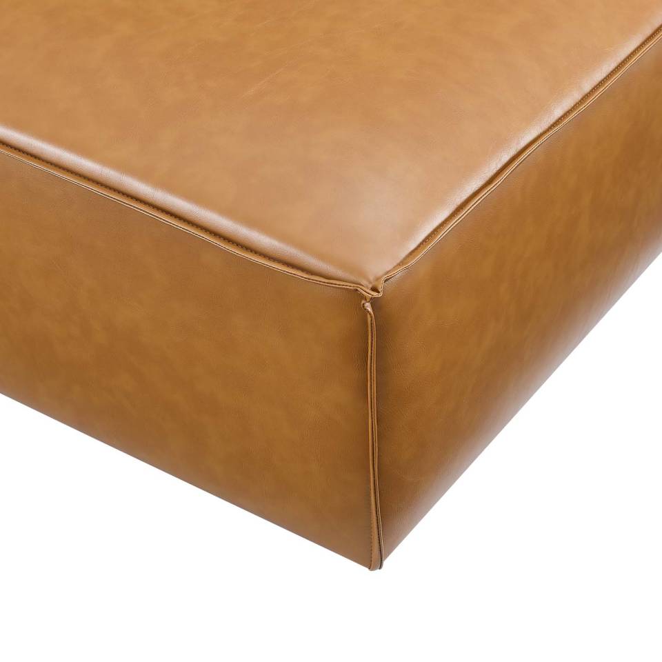 Modway Restore Vegan Leather Ottoman - EEI-4496 | Ottomans | Modishstore - 2