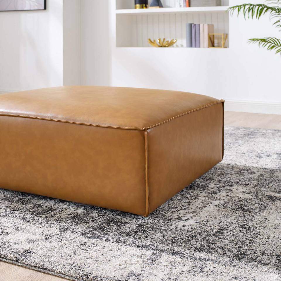 Modway Restore Vegan Leather Ottoman - EEI-4496 | Ottomans | Modishstore - 3