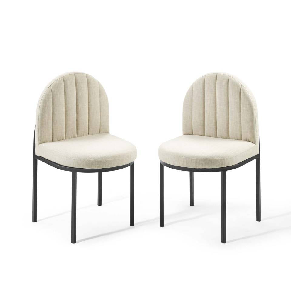 Modway Isla Dining Side Chair Upholstered Fabric Set of 2 - EEI-4504 | Side Chairs | Modishstore - 2