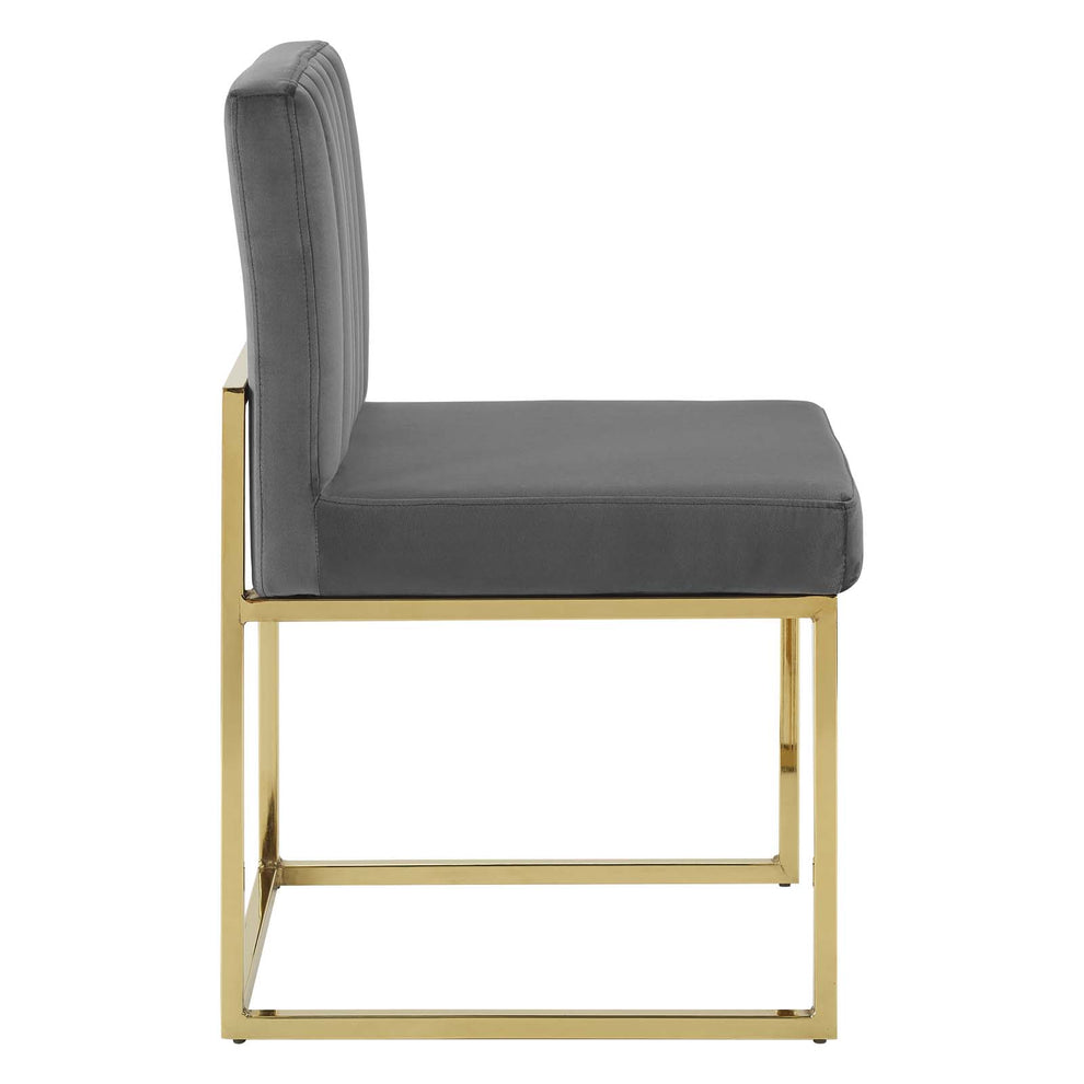 Modway Carriage Dining Chair Performance Velvet Set of 2 - EEI-4507 | Dining Chairs | Modishstore - 3