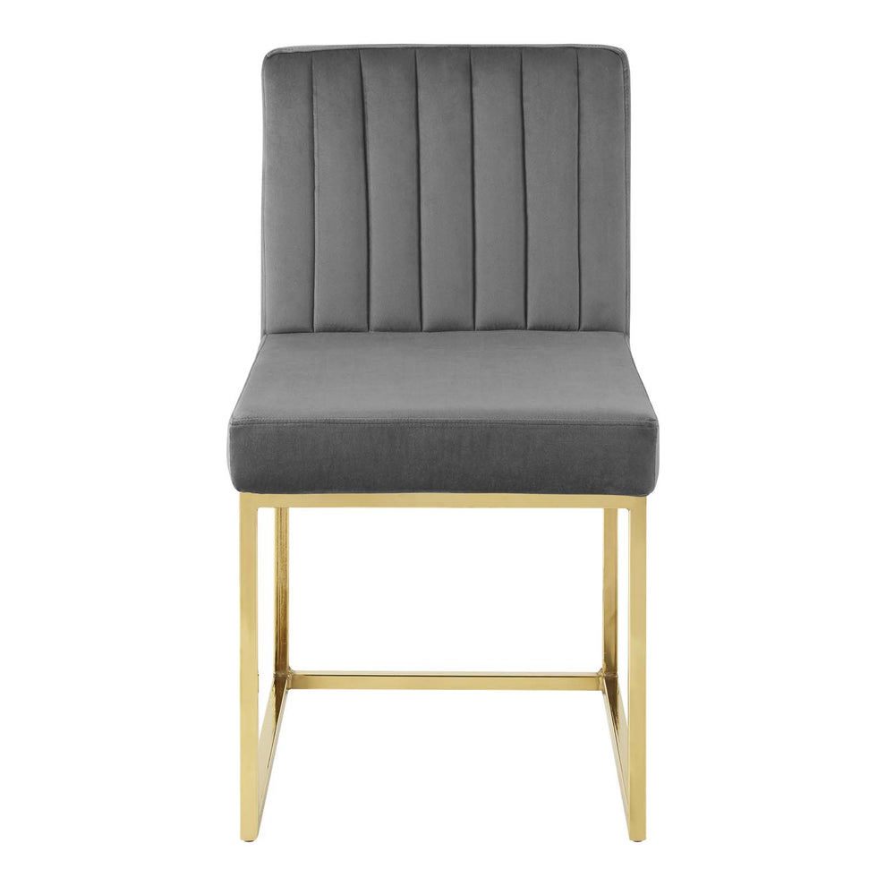 Modway Carriage Dining Chair Performance Velvet Set of 2 - EEI-4507 | Dining Chairs | Modishstore - 4
