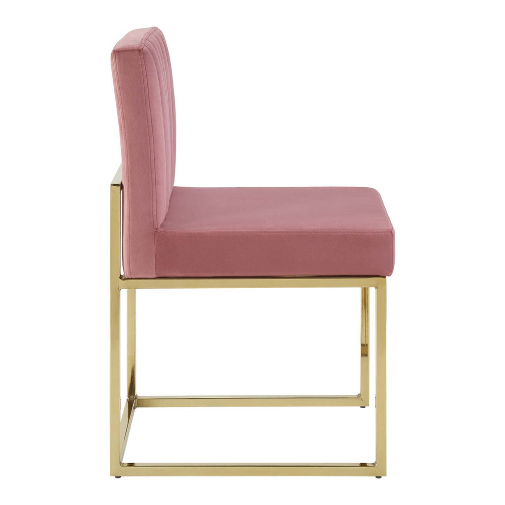 Modway Carriage Dining Chair Performance Velvet Set of 2 - EEI-4507 | Dining Chairs | Modishstore - 9