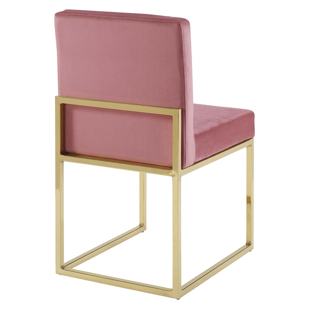 Modway Carriage Dining Chair Performance Velvet Set of 2 - EEI-4507 | Dining Chairs | Modishstore - 11