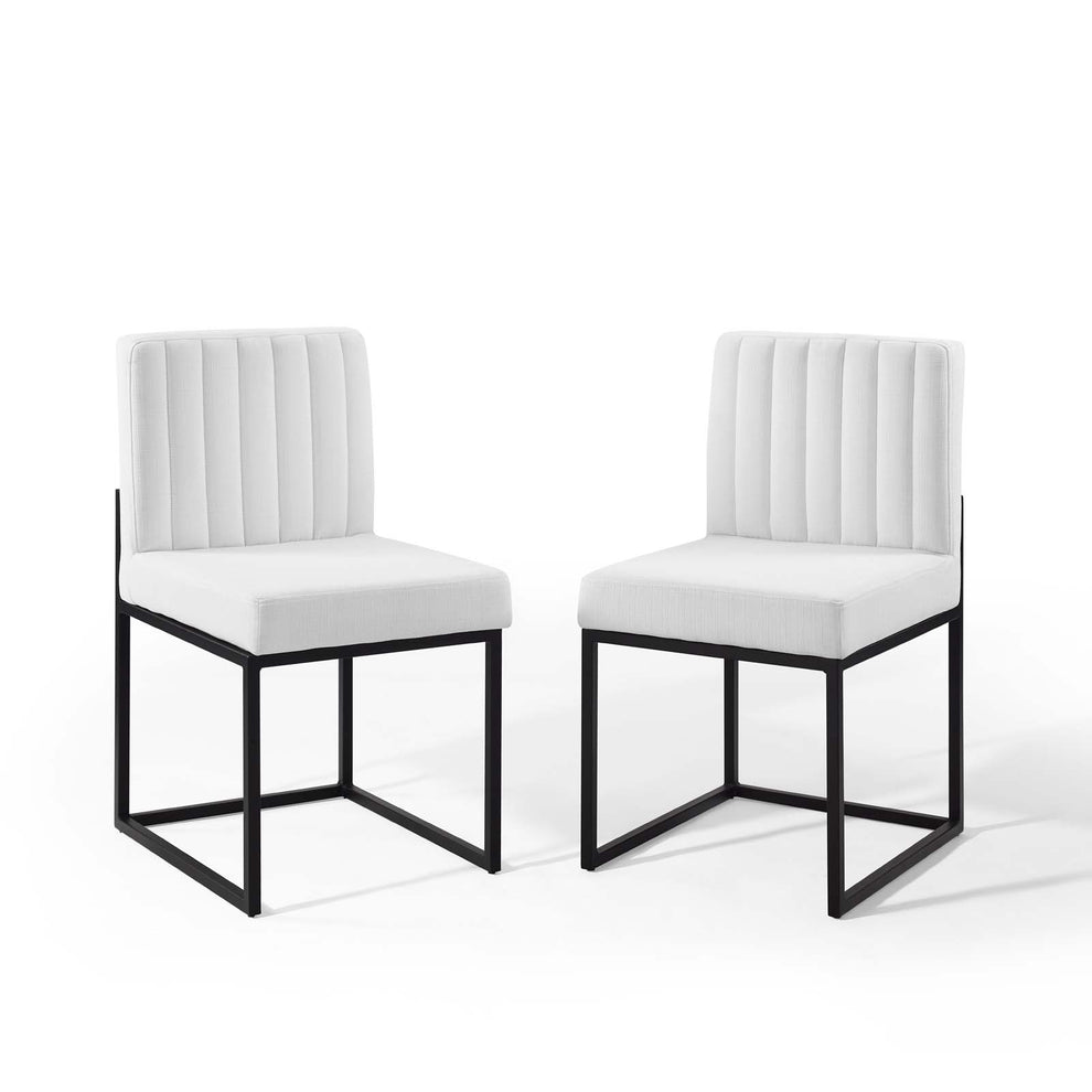 Modway Carriage Dining Chair Upholstered Fabric Set of 2 - EEI-4508 | Dining Chairs | Modishstore - 26