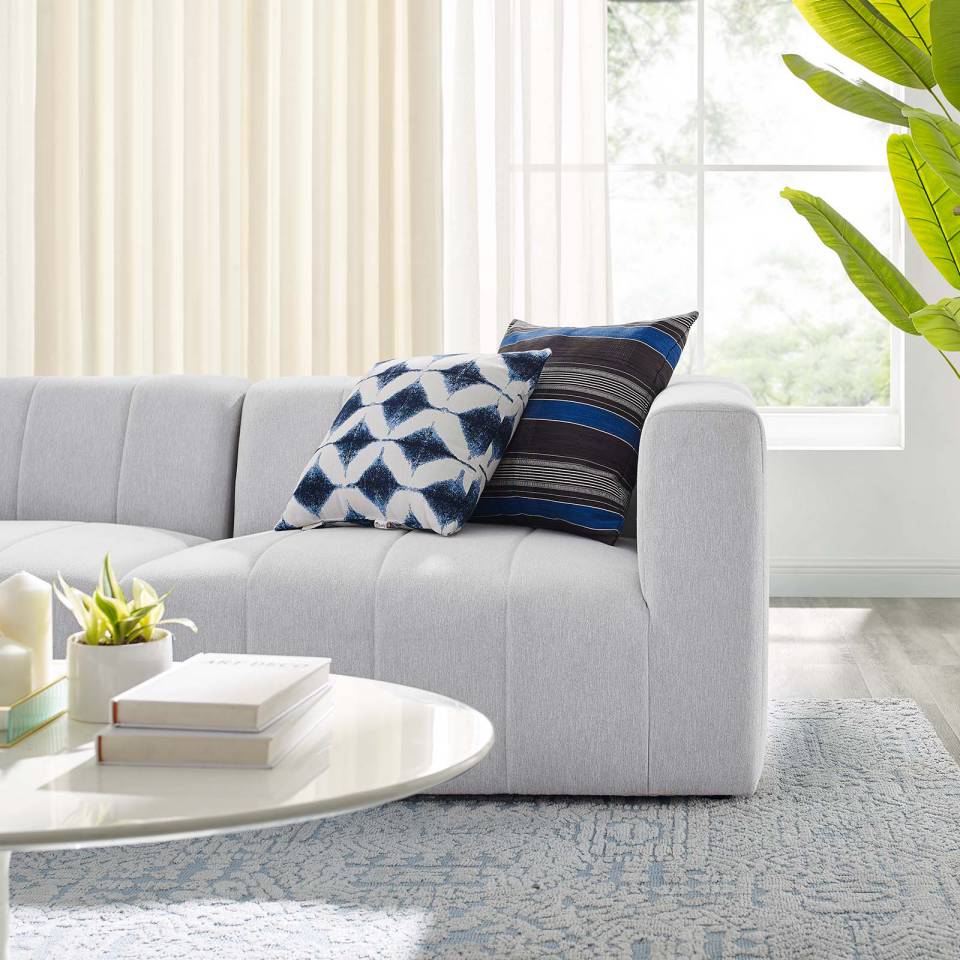 Modway Bartlett Upholstered Fabric Upholstered Fabric 2-Piece Loveseat - EEI-4512 | Loveseats | Modishstore - 1