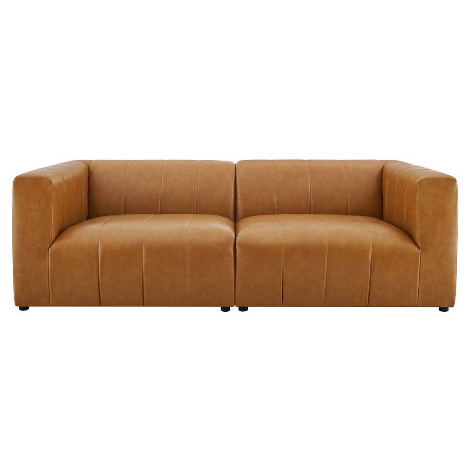 Modway Bartlett Vegan Leather Vegan Leather 2-Piece Loveseat - EEI-4513 | Loveseats | Modishstore - 5