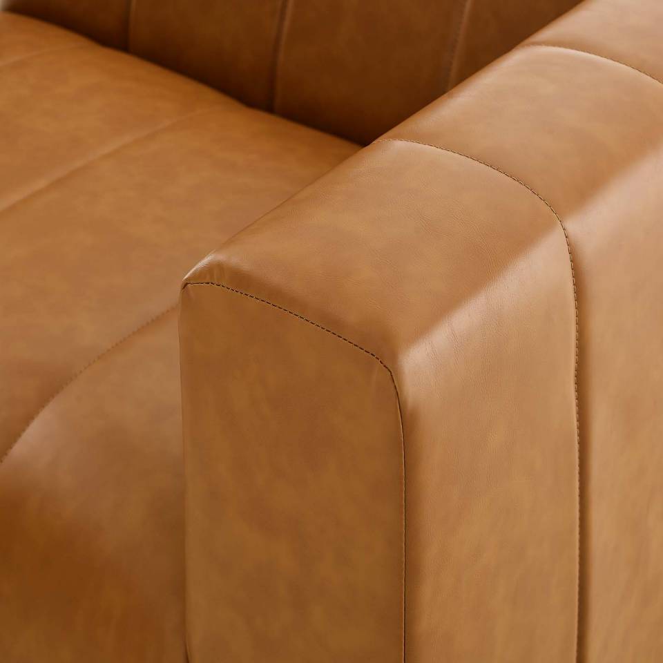 Modway Bartlett Vegan Leather Vegan Leather 2-Piece Loveseat - EEI-4513 | Loveseats | Modishstore - 3