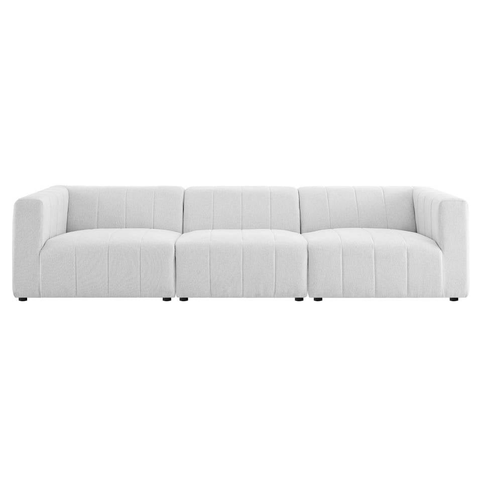 Modway Bartlett Upholstered Fabric Upholstered Fabric 3-Piece Sofa - EEI-4514 | Sofas | Modishstore - 2