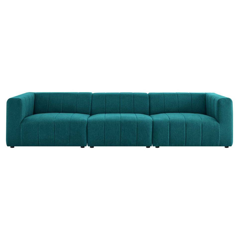 Modway Bartlett Upholstered Fabric Upholstered Fabric 3-Piece Sofa - EEI-4514 | Sofas | Modishstore - 12