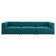Modway Bartlett Upholstered Fabric Upholstered Fabric 3-Piece Sofa | Sofas | Modishstore-12