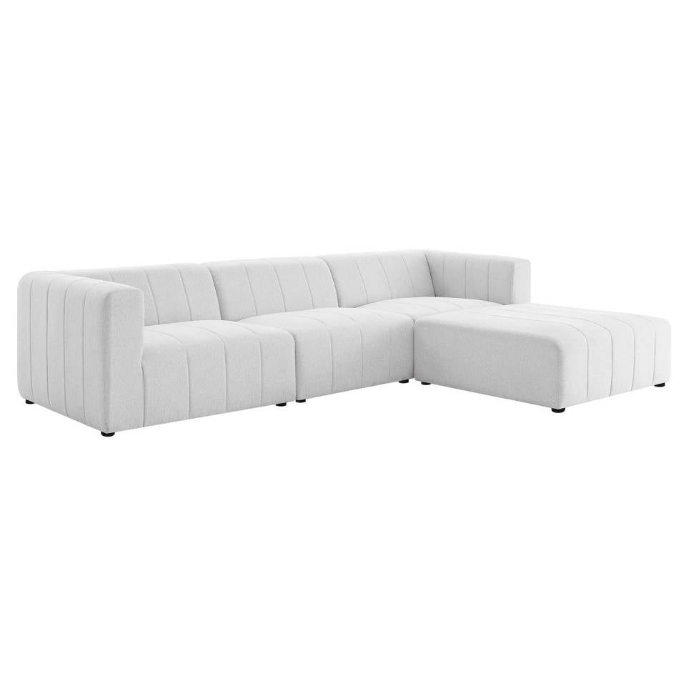 Modway Bartlett Upholstered Fabric Upholstered Fabric 4-Piece Sectional Sofa - EEI-4516 | Sectional | Modishstore - 2