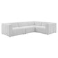 Modway Bartlett Upholstered Fabric 4-Piece Sectional Sofa - EEI-4518 | Sofa Set | Modishstore - 1