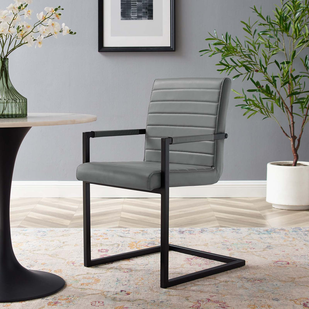 Savoy Vegan Leather Dining Chairs - Set of 2 By Modway - EEI-4522 | Dining Chairs | Modishstore - 8