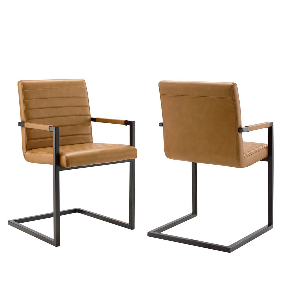 Savoy Vegan Leather Dining Chairs - Set of 2 By Modway - EEI-4522 | Dining Chairs | Modishstore - 11