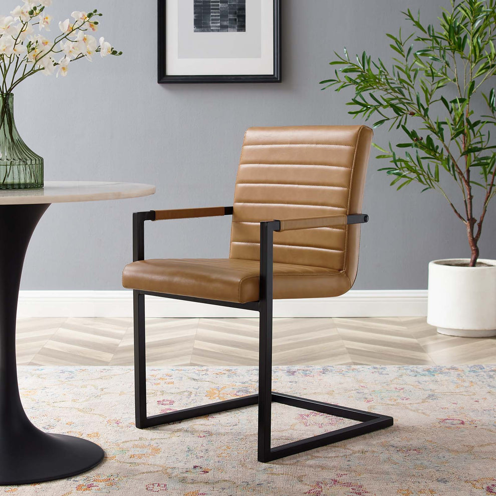 Savoy Vegan Leather Dining Chairs - Set of 2 By Modway - EEI-4522 | Dining Chairs | Modishstore - 9