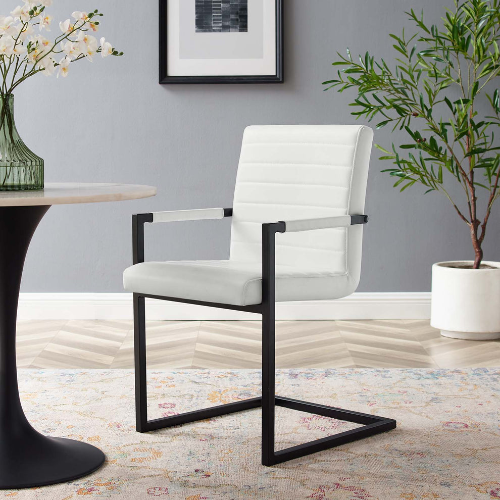 Savoy Vegan Leather Dining Chairs - Set of 2 By Modway - EEI-4522 | Dining Chairs | Modishstore - 10