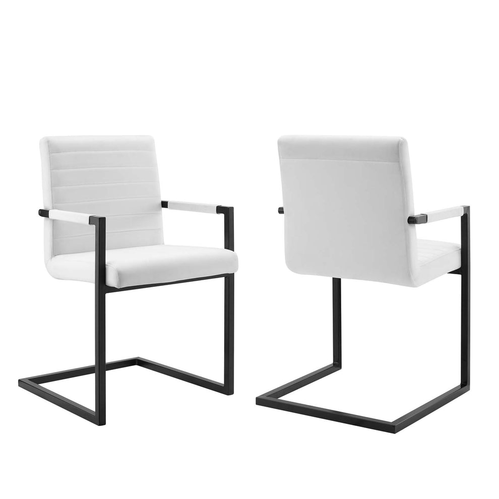 Savoy Performance Velvet Dining Chairs - Set of 2 By Modway - EEI-4523 | Dining Chairs | Modishstore - 23