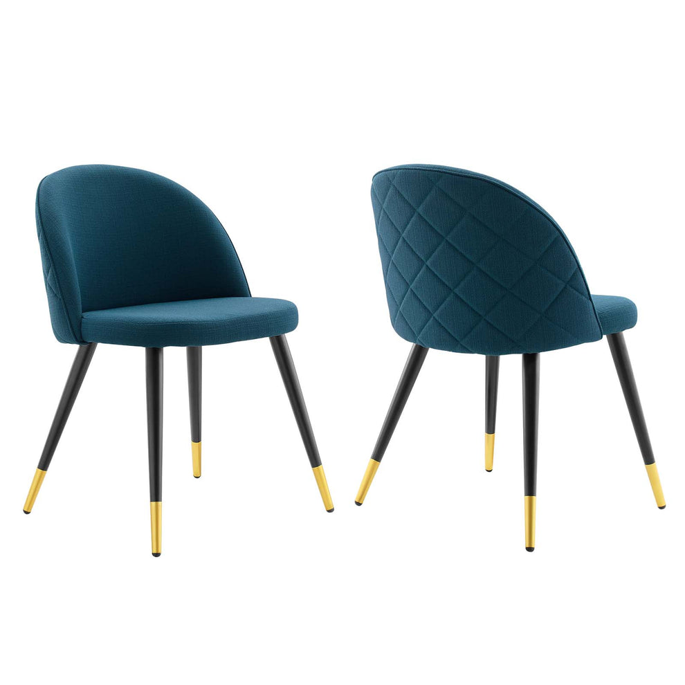 Cordial Upholstered Fabric Dining Chairs - Set of 2 By Modway - EEI-4524 | Dining Chairs | Modishstore - 2