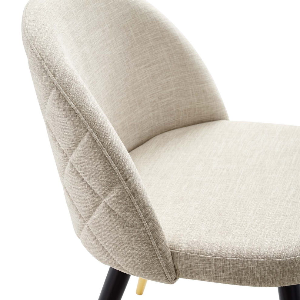 Cordial Upholstered Fabric Dining Chairs - Set of 2 By Modway - EEI-4524 | Dining Chairs | Modishstore - 20