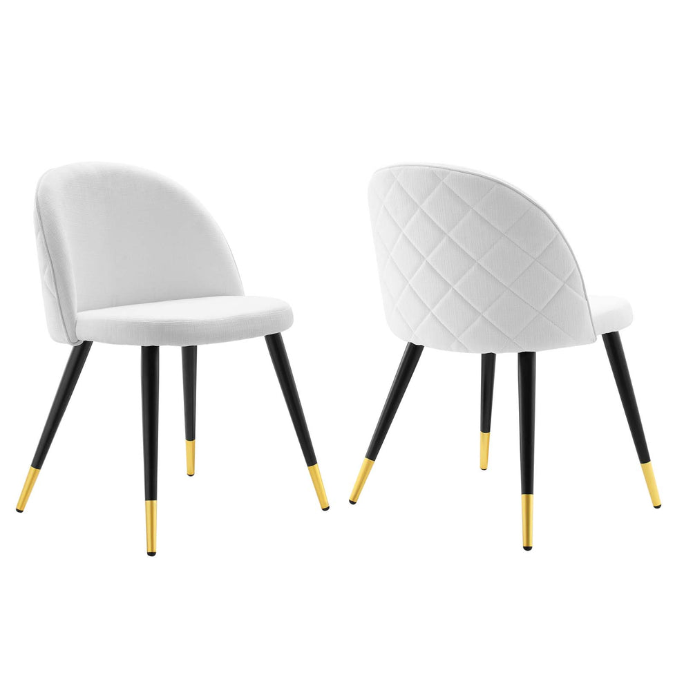 Cordial Upholstered Fabric Dining Chairs - Set of 2 By Modway - EEI-4524 | Dining Chairs | Modishstore - 13