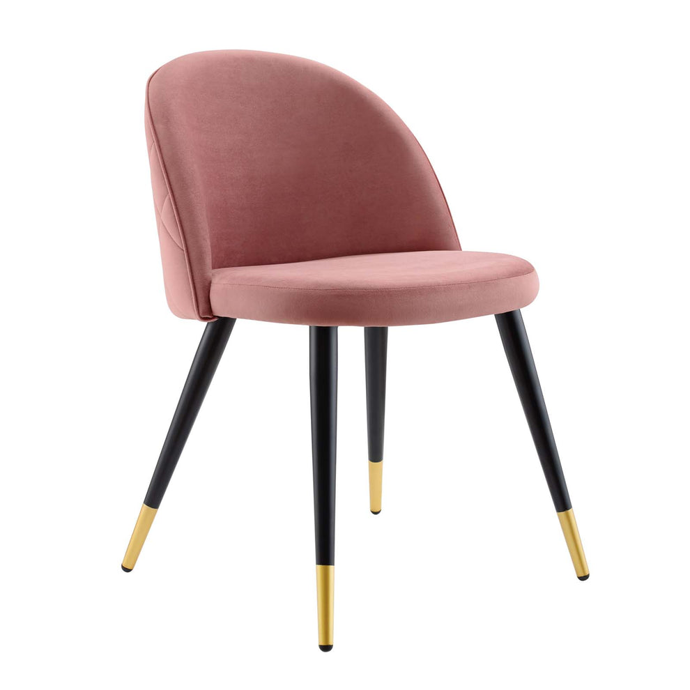 Cordial Performance Velvet Dining Chairs - Set of 2 By Modway - EEI-4525 | Dining Chairs | Modishstore - 6