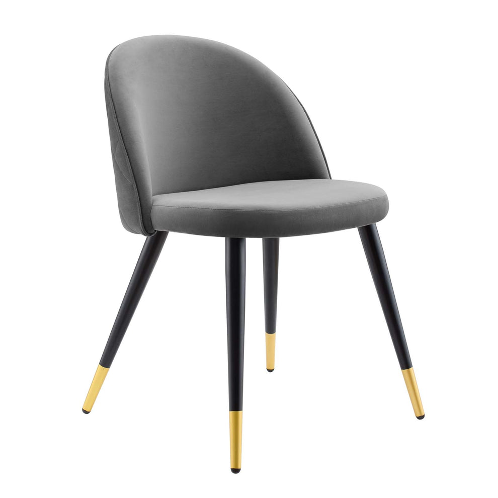 Cordial Performance Velvet Dining Chairs - Set of 2 By Modway - EEI-4525 | Dining Chairs | Modishstore - 48