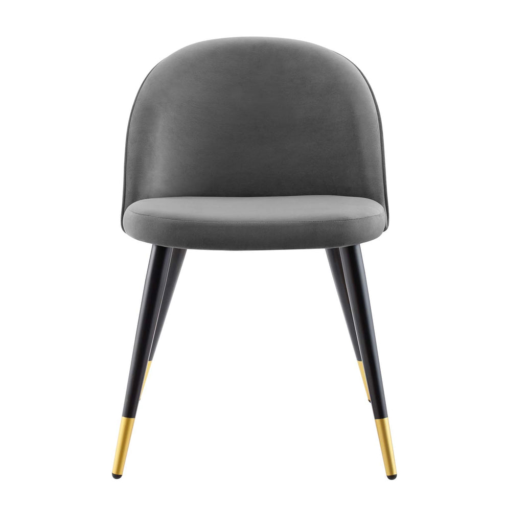 Cordial Performance Velvet Dining Chairs - Set of 2 By Modway - EEI-4525 | Dining Chairs | Modishstore - 52