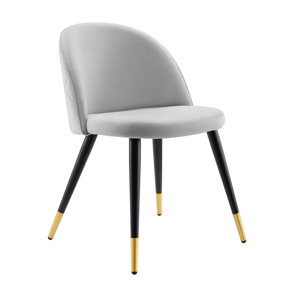 Cordial Performance Velvet Dining Chairs - Set of 2 By Modway - EEI-4525 | Dining Chairs | Modishstore - 46