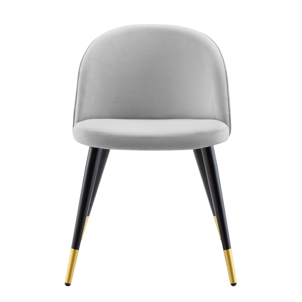 Cordial Performance Velvet Dining Chairs - Set of 2 By Modway - EEI-4525 | Dining Chairs | Modishstore - 56