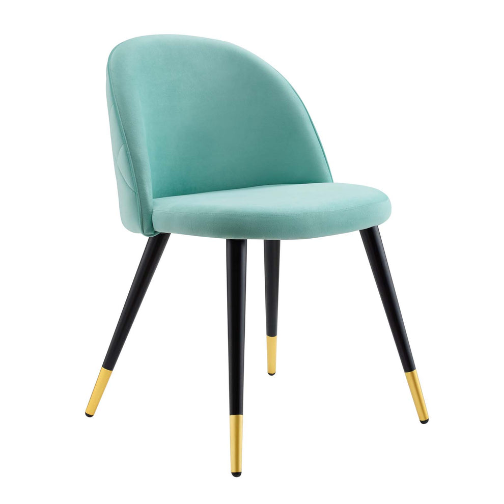 Cordial Performance Velvet Dining Chairs - Set of 2 By Modway - EEI-4525 | Dining Chairs | Modishstore - 44