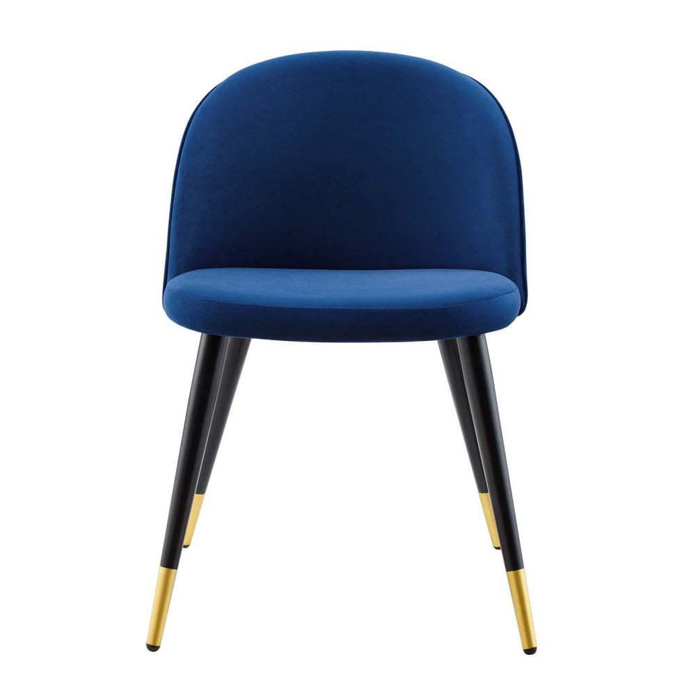 Cordial Performance Velvet Dining Chairs - Set of 2 By Modway - EEI-4525 | Dining Chairs | Modishstore - 50