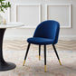 Cordial Performance Velvet Dining Chairs - Set of 2 By Modway | Dining Chairs | Modishstore-8