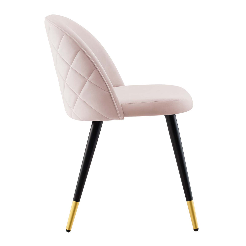 Cordial Performance Velvet Dining Chairs - Set of 2 By Modway - EEI-4525 | Dining Chairs | Modishstore - 41