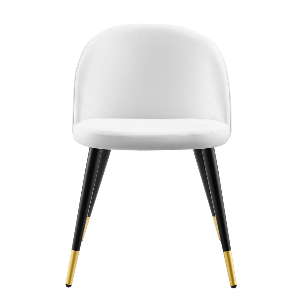 Cordial Performance Velvet Dining Chairs - Set of 2 By Modway - EEI-4525 | Dining Chairs | Modishstore - 51