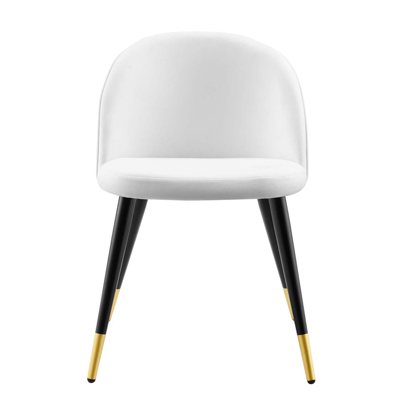 Cordial Performance Velvet Dining Chairs - Set of 2 By Modway - EEI-4525 | Dining Chairs | Modishstore - 51
