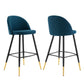 Cordial Fabric Bar Stools - Set of 2 By Modway | Bar stool | Modishstore-2